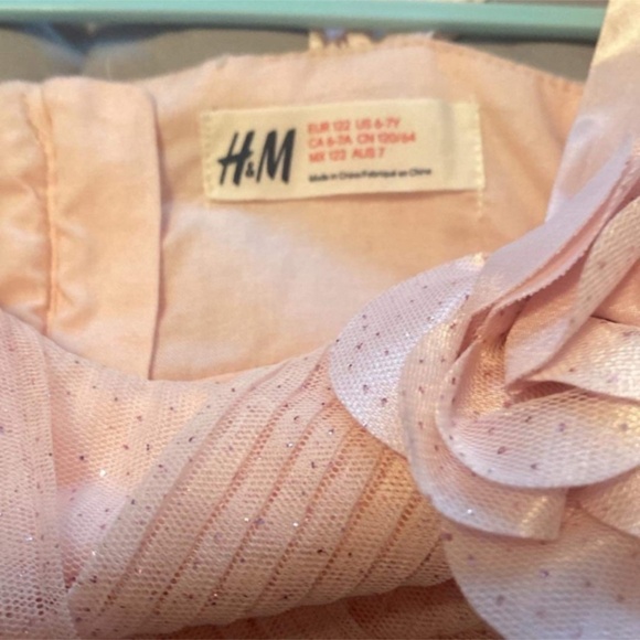 H&M girls glitter dress - Picture 6 of 7